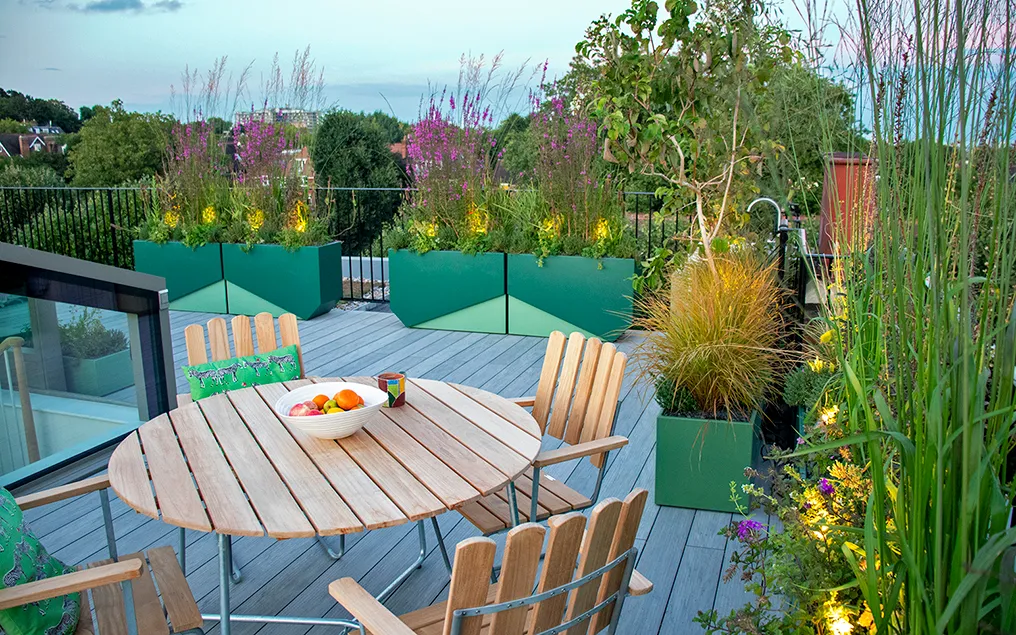 roof garden furniture