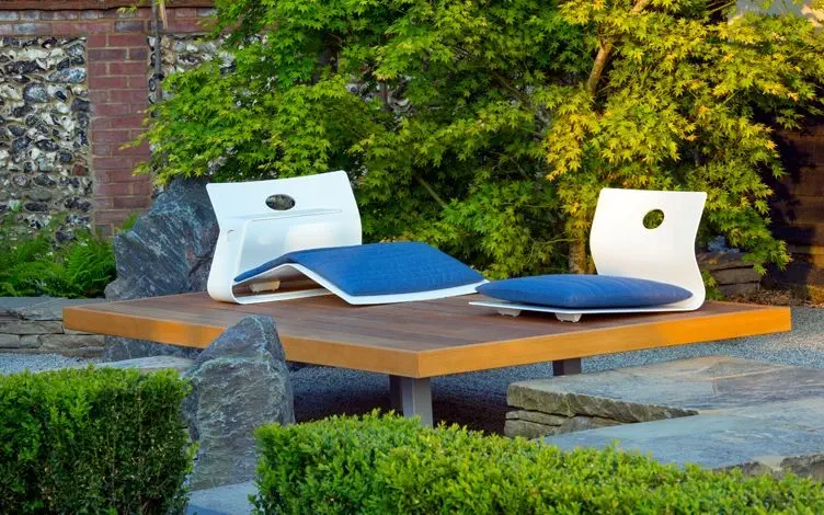 floating deck seating