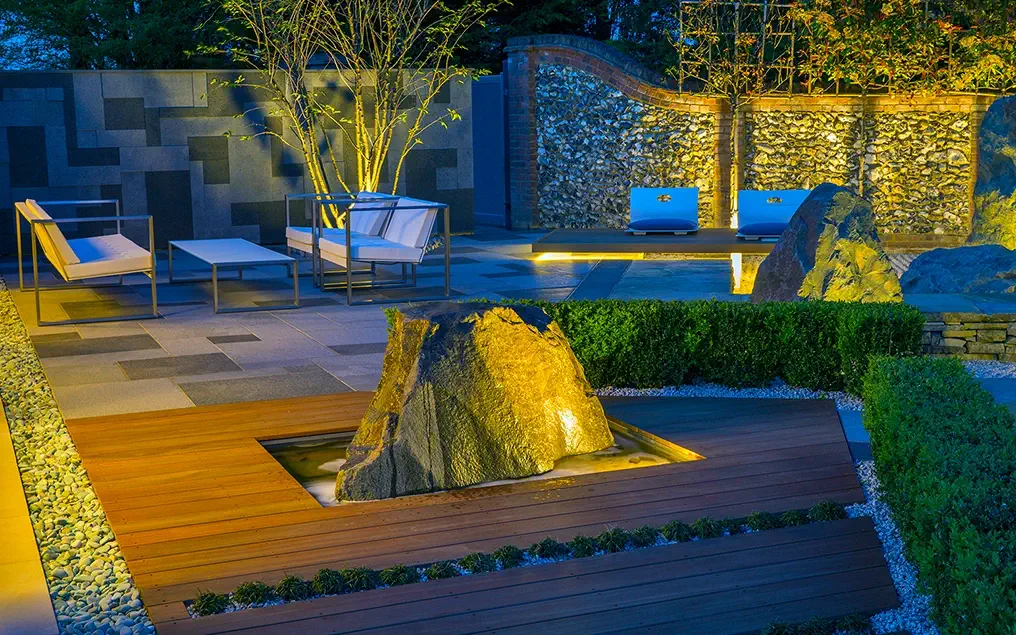 modern japanese courtyard garden design