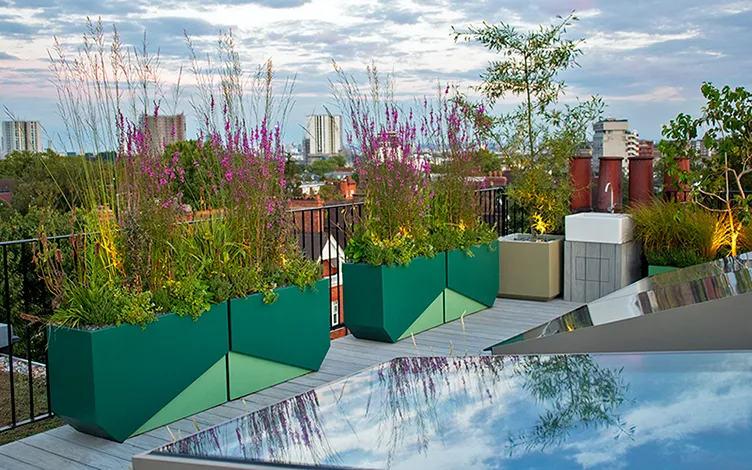 rooftop planters